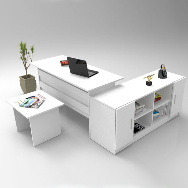 ASIR Set kancelářského nábytku VO10 bílý