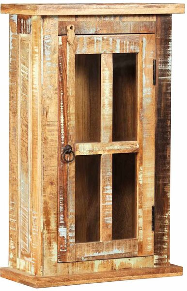 Nástěnná skříňka masivní recyklované dřevo 44 x 21 x 72 cm 245139