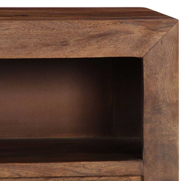TV stolek 120 x 30 x 40 cm masivní akáciové dřevo 247703