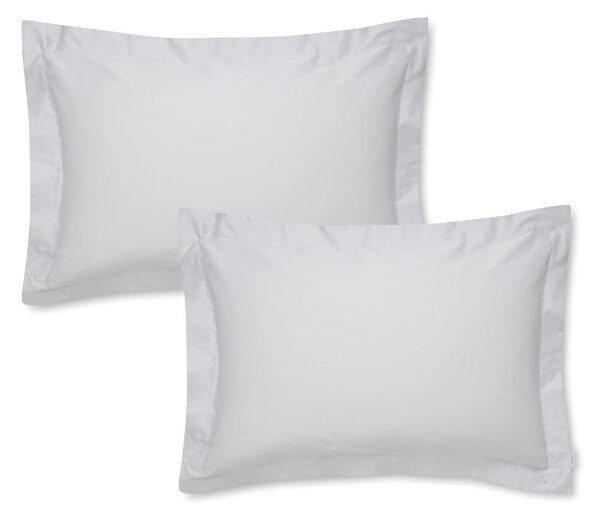 Povlaky na polštáře v sadě 2 ks z bavlněného saténu 50x75 cm Cotton Sateen – Bianca