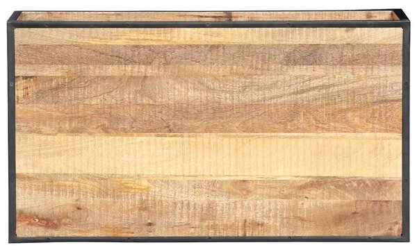 Konferenční stolek 90 x 50 x 40 cm masivní recyklované dřevo 248104