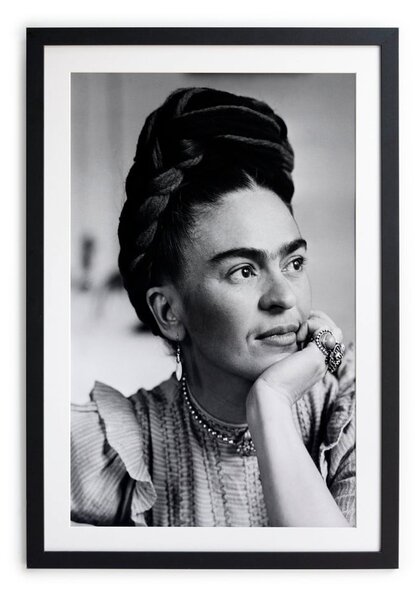 Černobílý plakát Madre Selva Kahlo, 30 x 40 cm