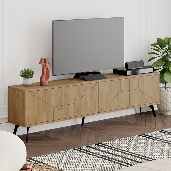 TV stolek/skříňka Duben (Dub). Akce -25%