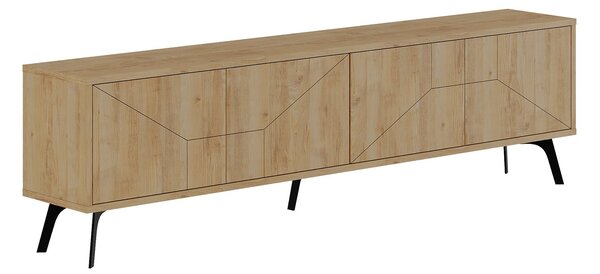 TV stolek/skříňka Duben (Dub). Akce -25%