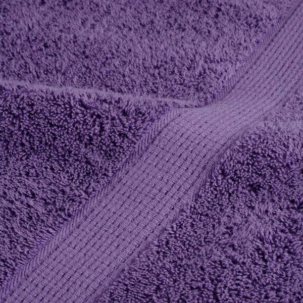 Premium ručníky SOLUND 2 ks fialové 80 x 200 cm 600 g/m² 137362