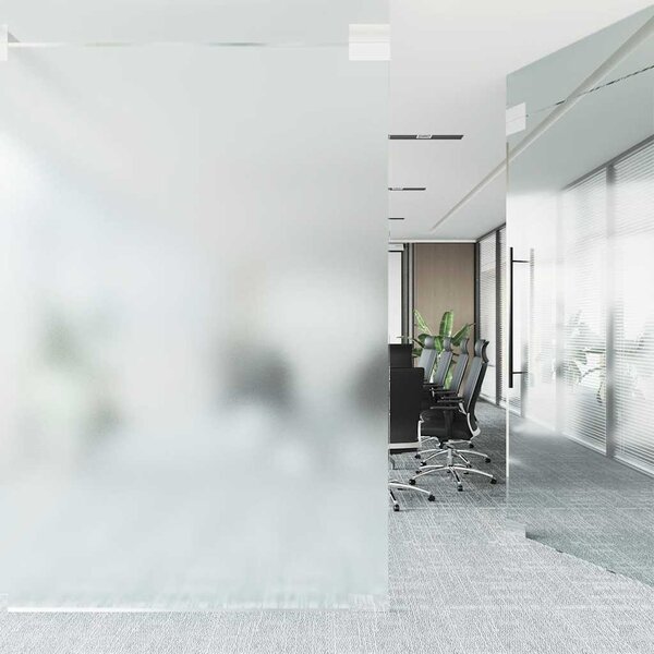 Okenní fólie statická matná šedá 60 x 1 000 cm PVC 155815