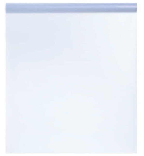 Okenní fólie statická matná šedá 90 x 500 cm PVC 155817