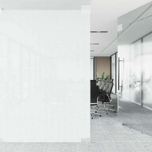 Okenní fólie statická matná bílá 90 x 1 000 cm PVC 155827