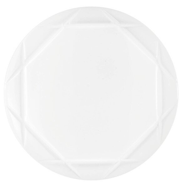 F.A.N. Europe LED stropní svítidlo Elixir, Ø 40 cm, bílé, plast,, Bílá / opál, Obývací pokoj / jídelna, Plast, Moderní