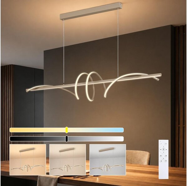 BRILAGI - LED Stmív. lustr na lanku SIGNATURE LED/50W/230V 120 cm béžová + DO