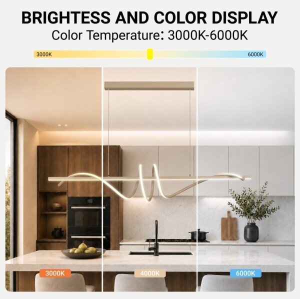 BRILAGI - LED Stmív. lustr na lanku SIGNATURE LED/50W/230V 120 cm béžová + DO