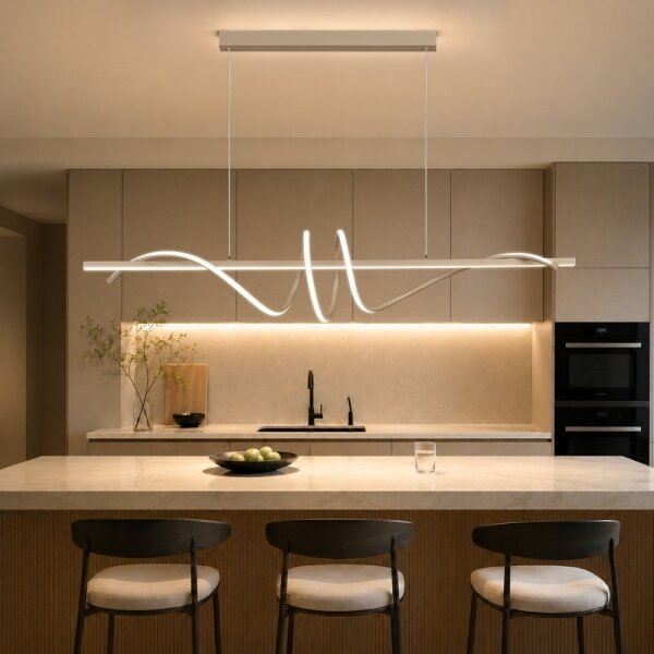 BRILAGI - LED Stmív. lustr na lanku SIGNATURE LED/50W/230V 120 cm béžová + DO