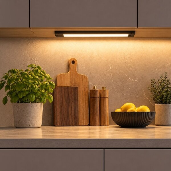 LED Podlinkové svítidlo LED/12W/230V CCT 42 cm černá