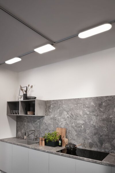 Paulmann 95371 Deck, LED panel pro Urail system, 13,5W LED 3000K stmívatelná, bílá, délka 52cm