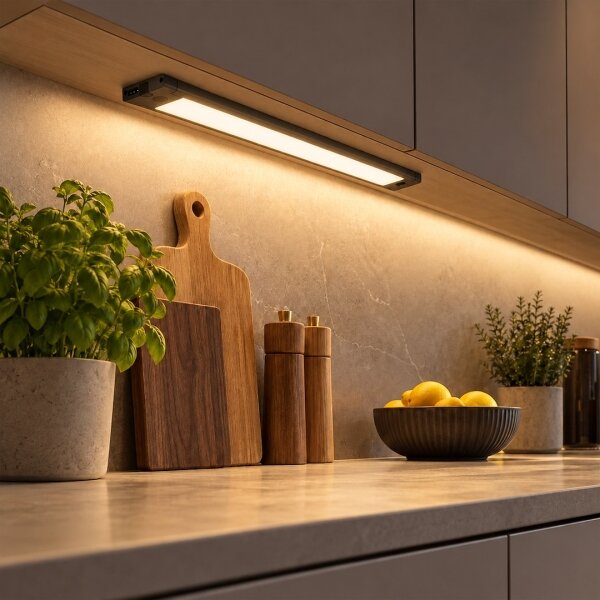 LED Podlinkové svítidlo LED/12W/230V CCT 42 cm černá