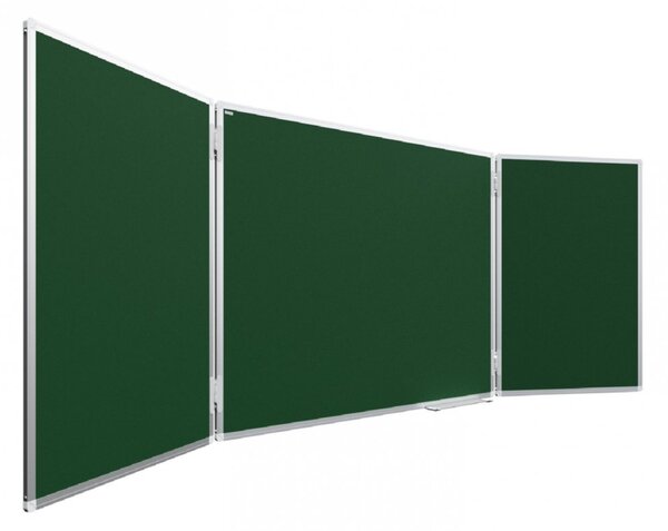 Allboards, tabule triptych 120x90 / 240 cm - zelená,TRZ129
