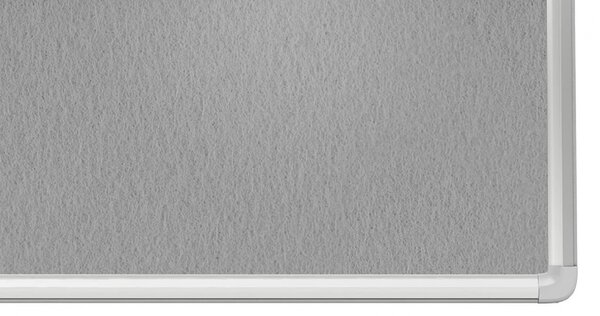 Allboards, Textilní nástěnka 90x60 cm (šedá), TF96S