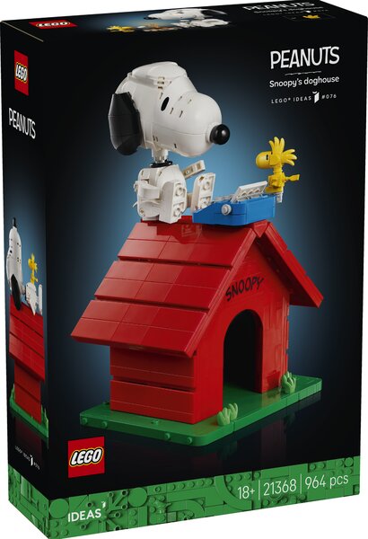 LEGO® Ideas 21368 Peanuts: Snoopyho bouda