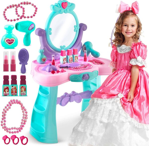 Ricokids 773200 Toaletní stolek pro dívky se zrcadlem