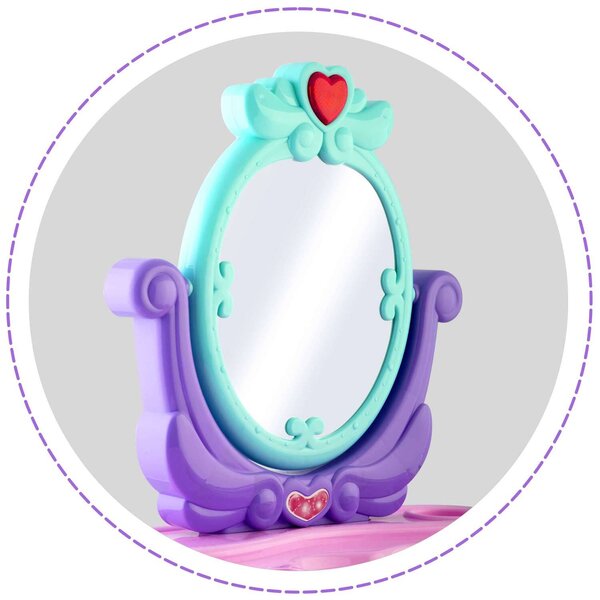 Ricokids 773200 Toaletní stolek pro dívky se zrcadlem