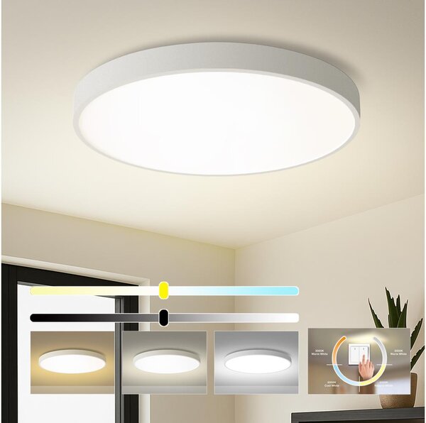 Brilagi - LED Strop. svítidlo POOL LED/100W/230V 3000/4000/6000K pr. 80 cm bílá