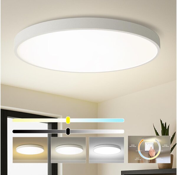 Brilagi - LED Strop. svítidlo POOL LED/180W/230V 3000/4000/6000K pr. 120 cm bílá