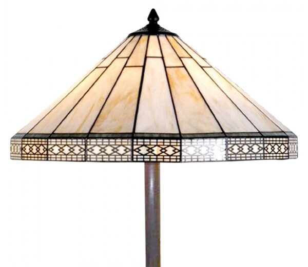 Stojací lampa Tiffany – 50x164 cm
