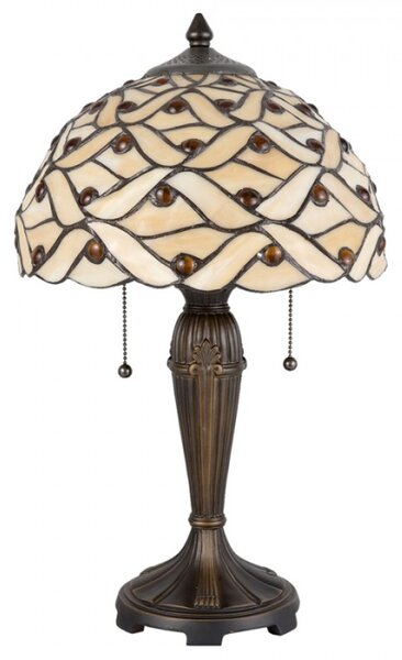 Stolní lampa Tiffany Joana – 30x50 cm