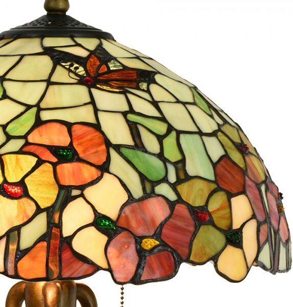 Stolní lampa Tiffany Esmée – 40x63 cm