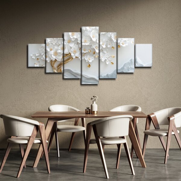 Obraz - 3D elegantní strom života (210x100 cm)
