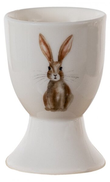 Kalíšek na vajíčko Rustic Easter Bunny – 4x6 cm