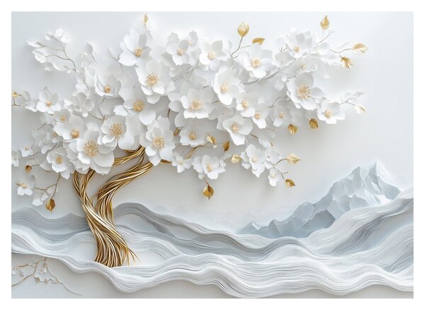 Obraz - 3D elegantní strom života (70x50 cm)
