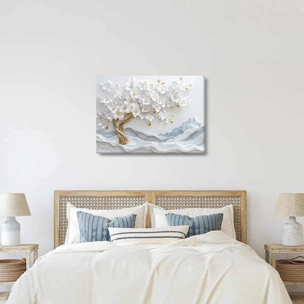 Obraz - 3D elegantní strom života (70x50 cm)