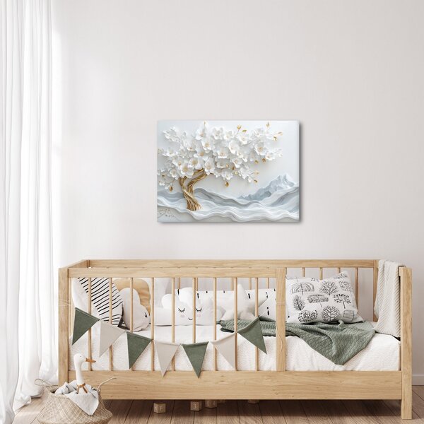 Obraz - 3D elegantní strom života (70x50 cm)