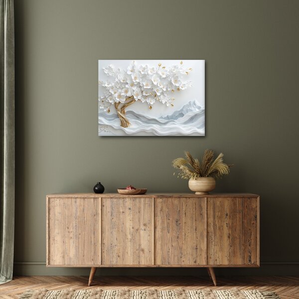 Obraz - 3D elegantní strom života (70x50 cm)