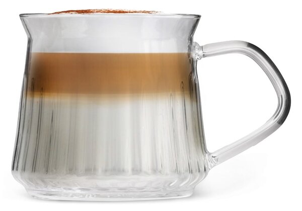 Dvoustěnné hrnky na cappuccino v sadě 2 ks 320 ml Mia – Vialli Design