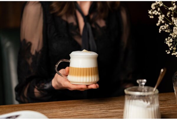 Dvoustěnné hrnky na cappuccino v sadě 2 ks 320 ml Mia – Vialli Design