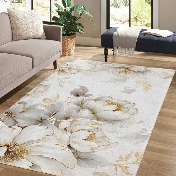 Krémový pratelný koberec 120x180 cm Soft and Gentle – Mila Home