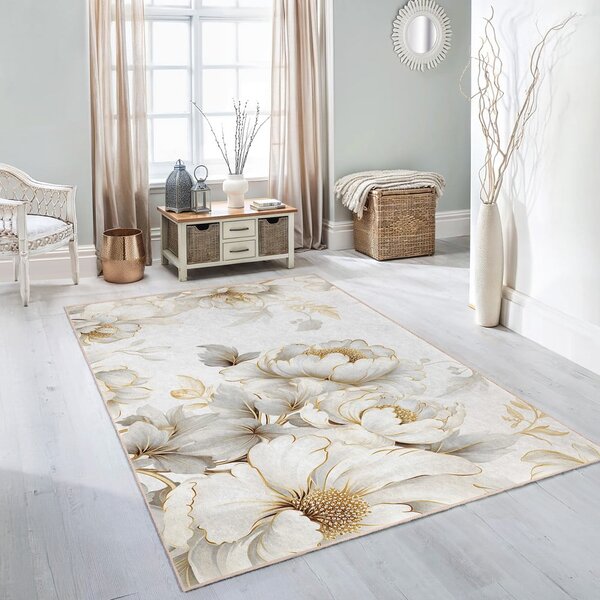 Krémový pratelný koberec 120x180 cm Soft and Gentle – Mila Home