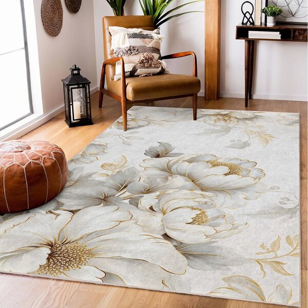 Krémový pratelný koberec 120x180 cm Soft and Gentle – Mila Home