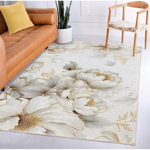 Krémový pratelný koberec 120x180 cm Soft and Gentle – Mila Home