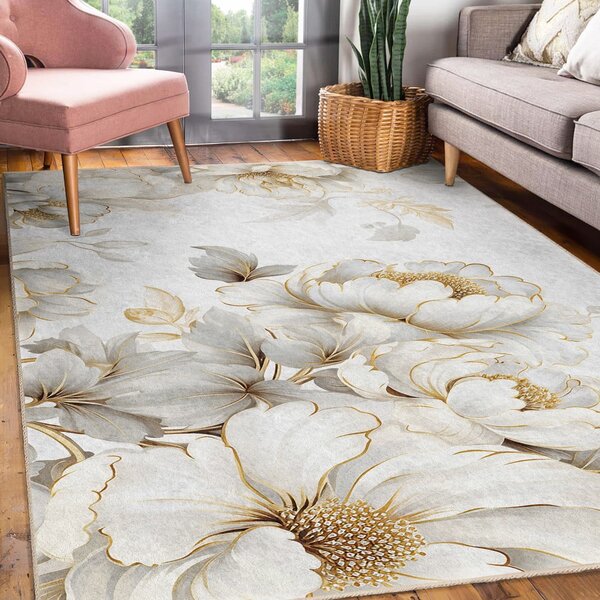 Krémový pratelný koberec 120x180 cm Soft and Gentle – Mila Home