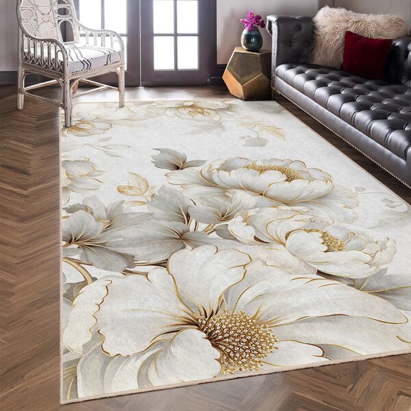 Krémový pratelný koberec 120x180 cm Soft and Gentle – Mila Home