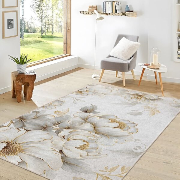 Krémový pratelný koberec 120x180 cm Soft and Gentle – Mila Home