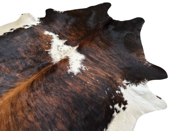 Koberec kusový hovězí kůže 3,8 m2, exotic tricolor 901