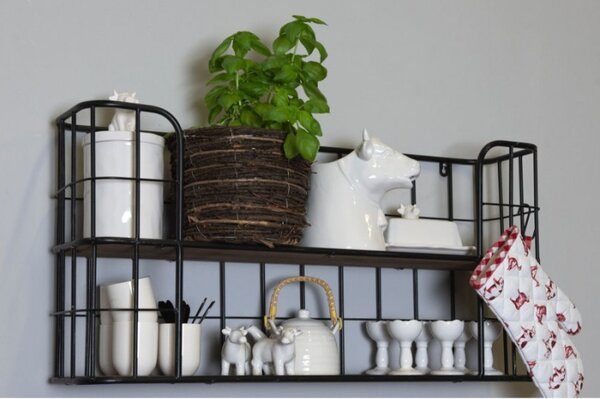 Bílá porcelánová konvička na čaj – 600 ml