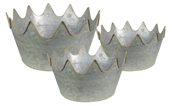 Držák rostlin Zelený 43x21 / 40x20 / 33x18 cm – 43x21 / 40x20 / 33x18 cm