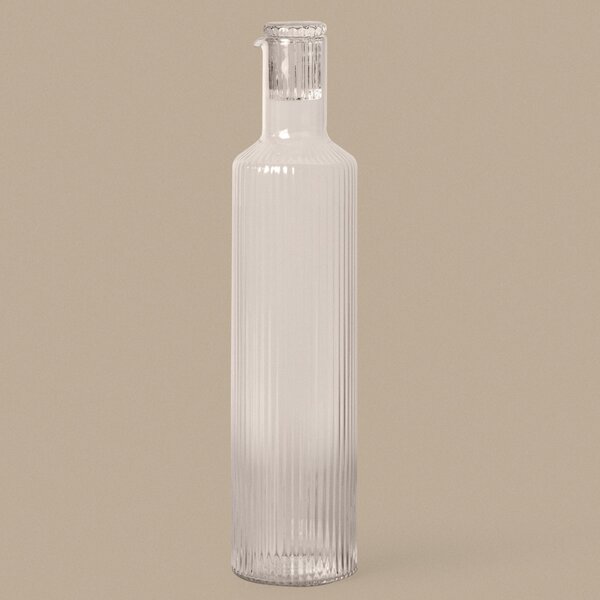 Skleněná lahev na olej Ripple 300 ml – Clear