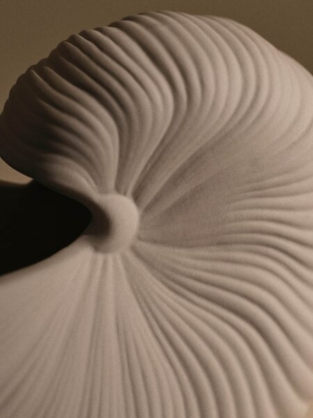 Kameninový obal na květináč Shell Pot Off White 23 cm