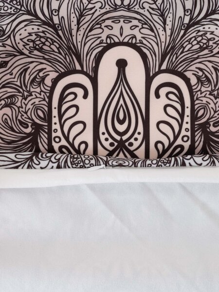 MK Lůžkoviny Povlak na polštář mikroplyš 45 x 45 cm - Buddha 5 L02